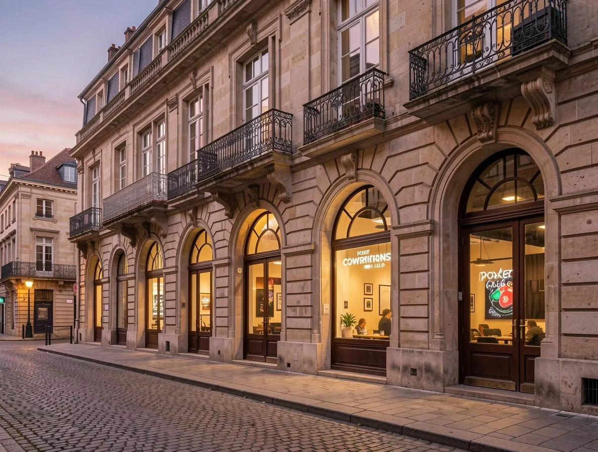 Façade historique aux Chartrons à Bordeaux