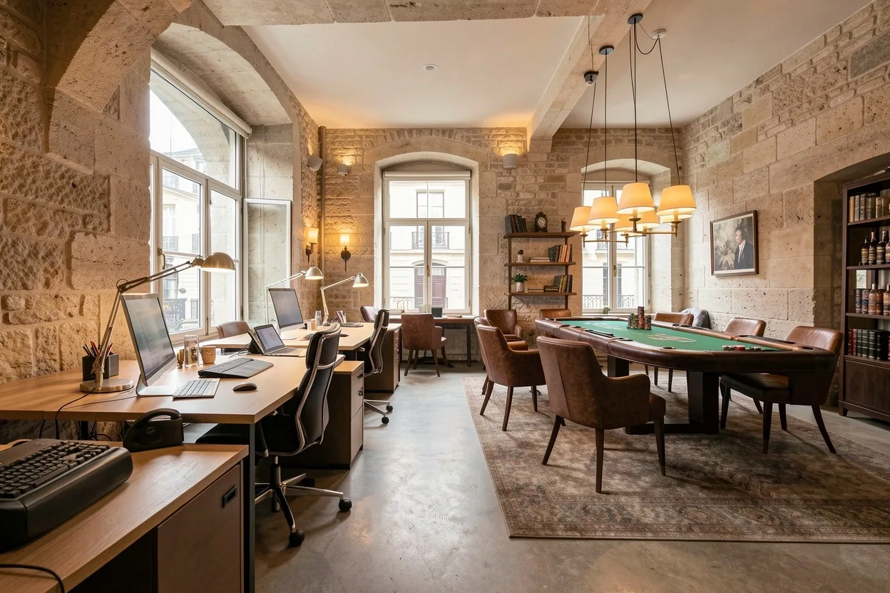 Espace de coworking et club d'affaires HallSteer aux Chartrons à Bordeaux