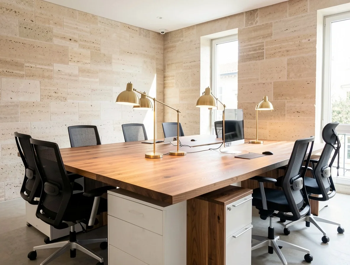 Bureaux en open-space ergonomiques HallSteer