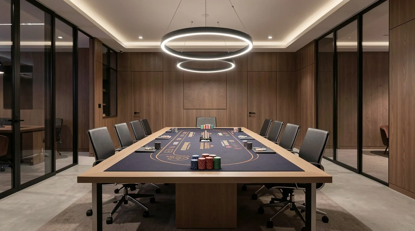 Espace de travail et salon de poker d'affaires HallSteer à Bordeaux